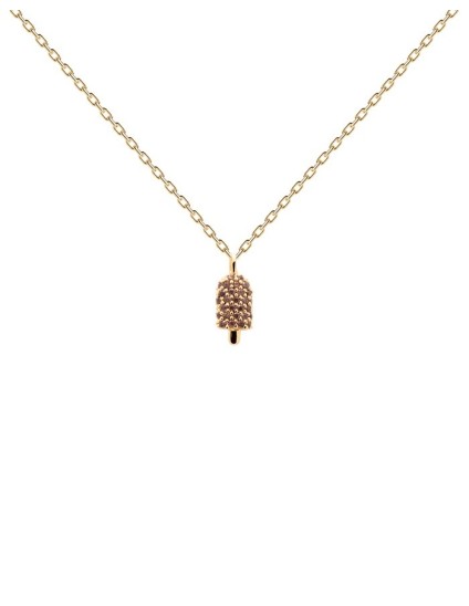 Collar PDPaola Popsicle Dream Plata 925MM Dorado | Joyería Parejo