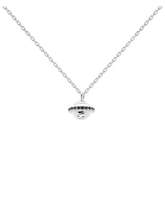 Collar PDPaola Saturn Trip Plata 925MM | Joyería Parejo
