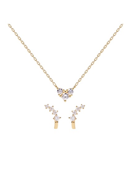 Set PDPaola The Forever Plata 925MM Dorado | Joyería Parejo