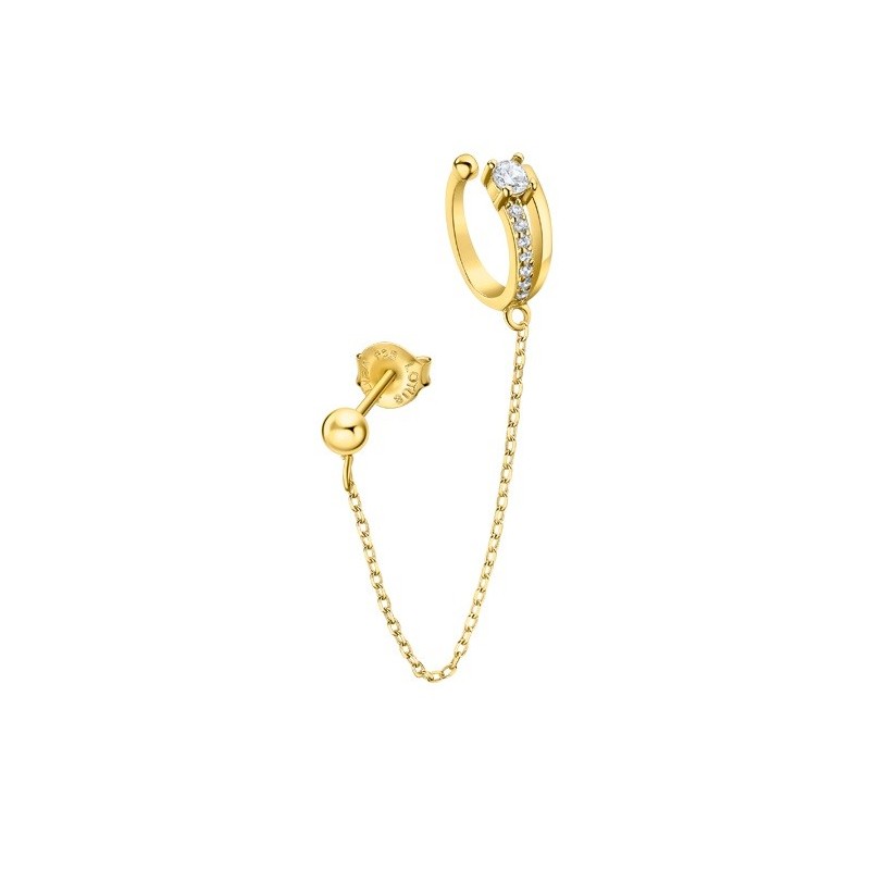 Earcuff Lotus Silver LP3335-9/2 Mujer | Joyería Parejo