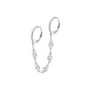 Earcuff Lotus Silver LP3337-9/1 Mujer