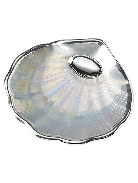 Concha Bautismo Nacarada Exterior Plata 09616-6S