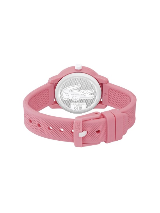 Reloj de niña Lacoste 12.12 Kids 2030040 de silicona rosa
