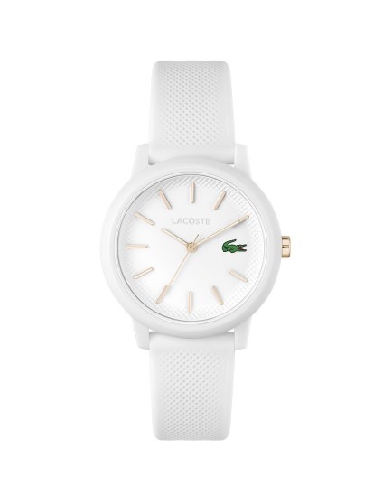Reloj de mujer Lacoste.12.12 Blanco  con correa de silicona