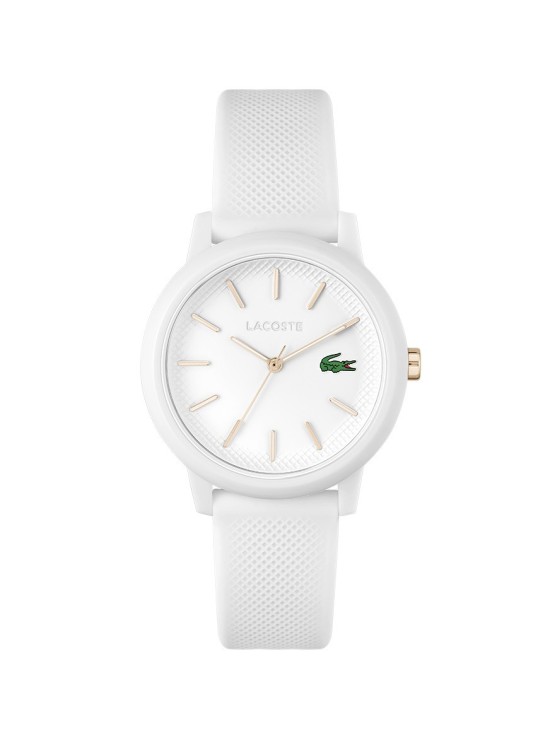 Reloj de mujer Lacoste.12.12 Blanco  con correa de silicona