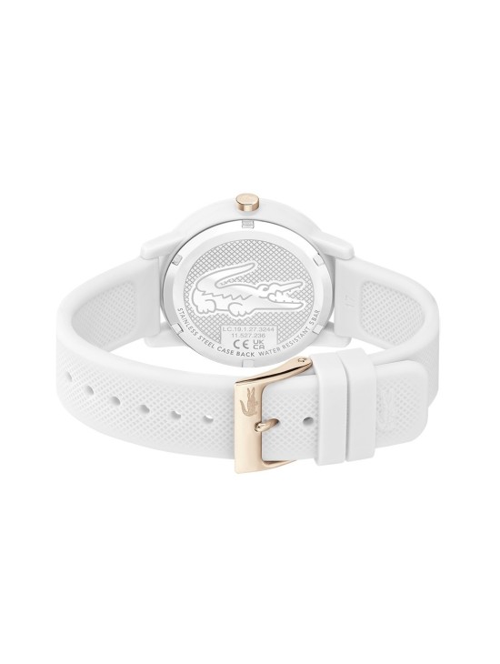 Reloj de mujer Lacoste.12.12 Blanco  con correa de silicona