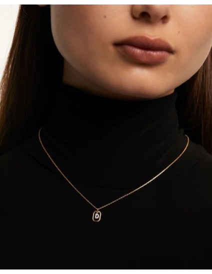 Collar PDPaola Mini Letter D | Joyería Parejo
