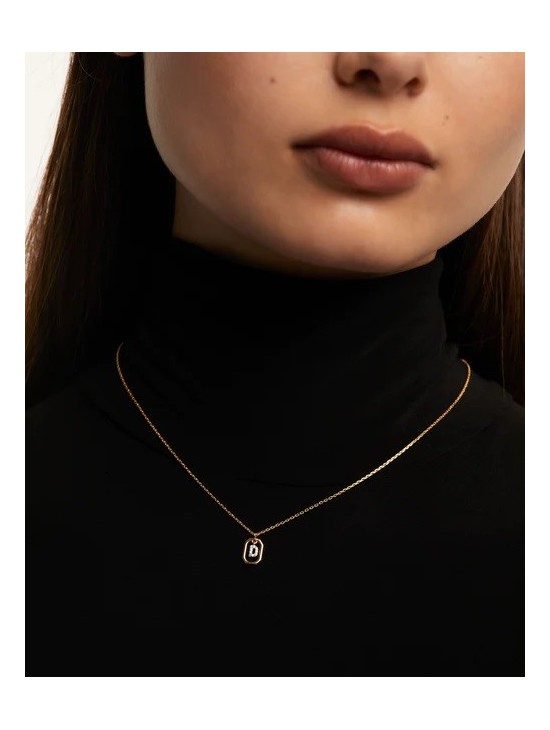 Collar PDPaola Mini Letter D | Joyería Parejo