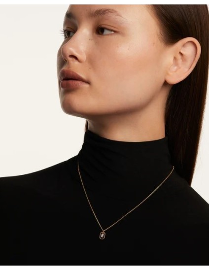 Collar PDPaola Mini Letter E | Joyería Parejo