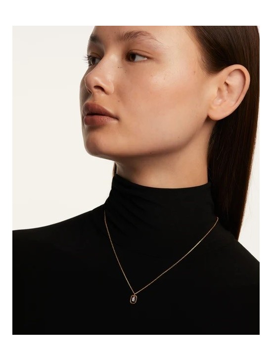 Collar PDPaola Mini Letter E | Joyería Parejo