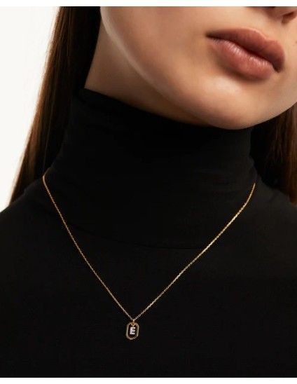 Collar PDPaola Mini Letter E | Joyería Parejo