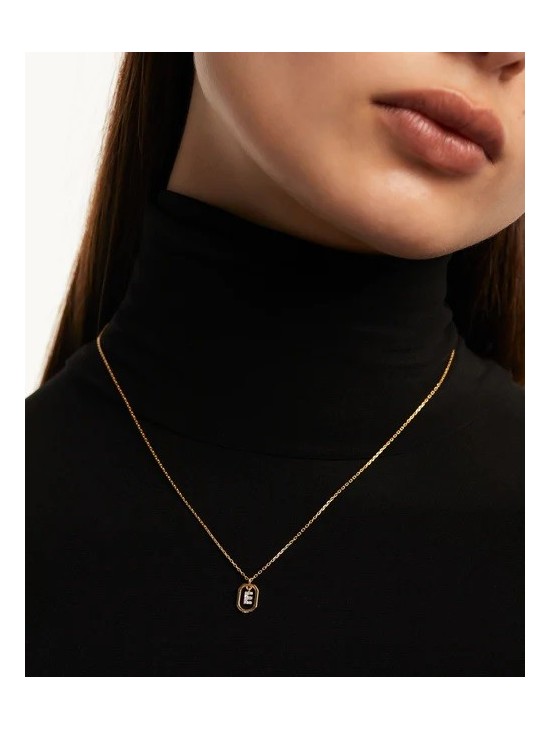 Collar PDPaola Mini Letter E | Joyería Parejo