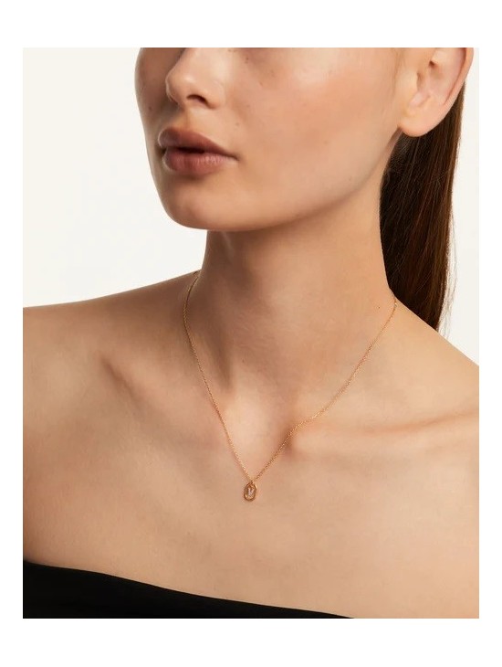 Collar PDPaola Mini Letter V | Joyería Parejo