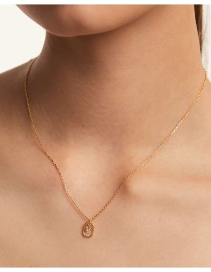 Collar PDPaola Mini Letter V | Joyería Parejo