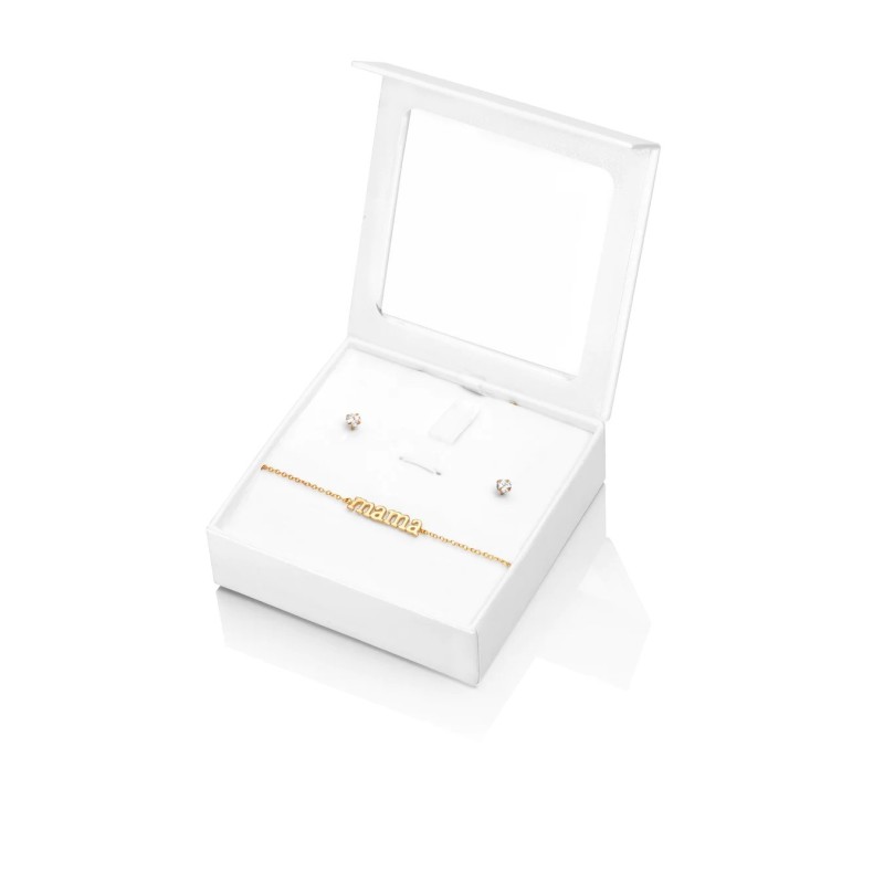 Pack Pulsera y Pendientes 5031K100-36 Mama | Joyería Parejo