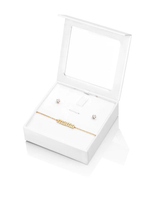 Pack Pulsera y Pendientes 5031K100-36 Mama | Joyería Parejo