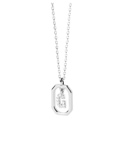 Collar PDPaola Mini Letter G Plateado | Joyería Parejo