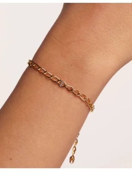 Pulsera PDPaola Mini Letter I | Joyería Parejo