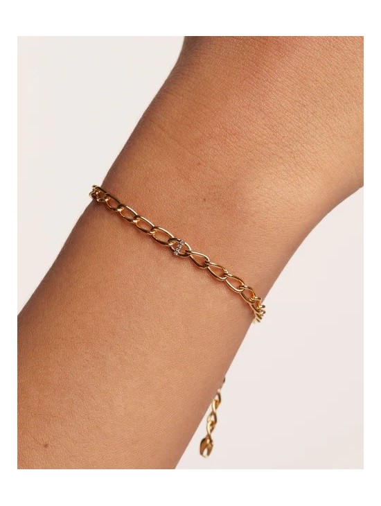 Pulsera PDPaola Mini Letter I | Joyería Parejo