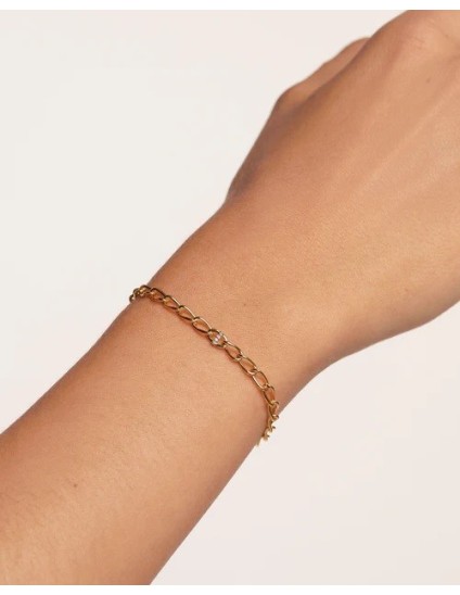 Pulsera PDPaola Mini Letter I | Joyería Parejo
