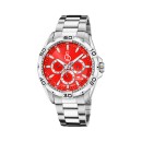 Reloj Lotus 18939/4 Hombre Oficial Sevilla FC - Rojo y Plateado