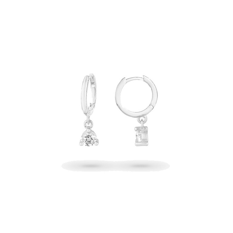 Pendientes Radiant Mujer RY000070 Plata | Joyería Parejo