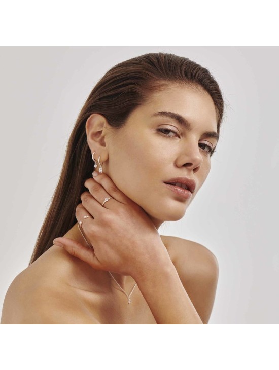 Pendientes Radiant Mujer RY000070 Plata | Joyería Parejo