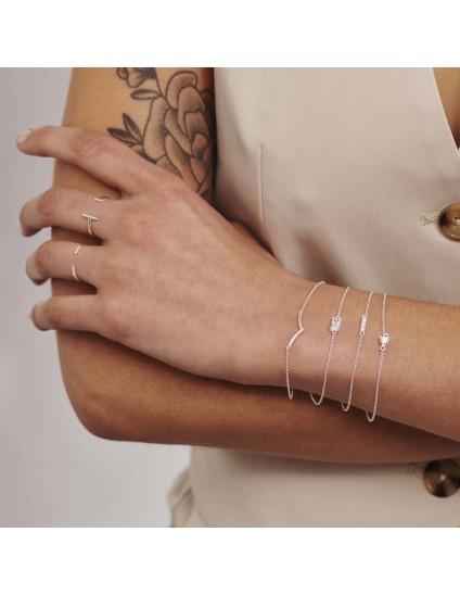 Anillo Radiant Mujer RY000078 Plata | Joyería Parejo