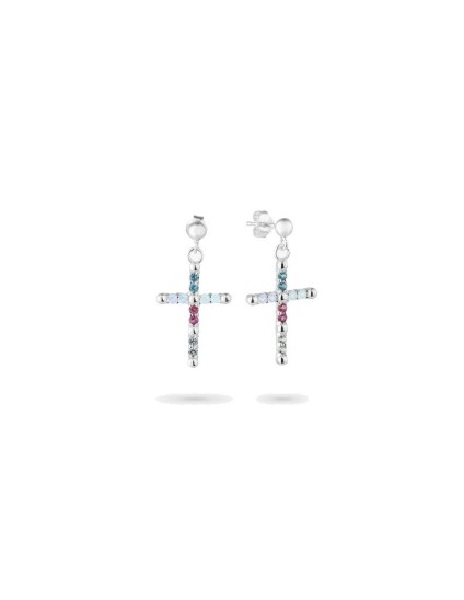 Pendientes Cruz Radiant Mujer RY000122 | Joyería Parejo