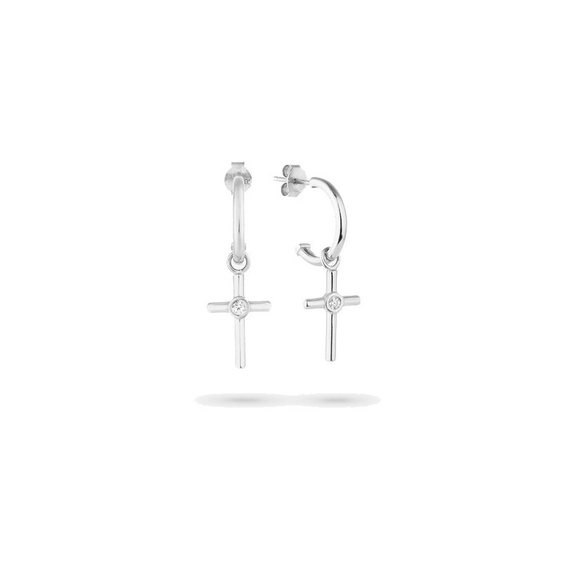 Pendientes Plateados Radiant Mujer RY000132 | Joyería Parejo