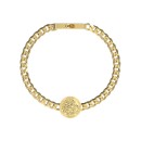 Pulsera Guess Lion King Hombre JUMB03010JWYGS - Acero Chapado Oro