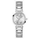 Reloj Guess Mujer Crystal Clear GW0470L1 - Elegancia Transparente 33mm