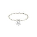Pulsera Lotus Silver LP1950-2/1 Plata - Elegancia Nocturna y Detalles Románticos
