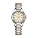 Reloj Citizen Eco Drive FE1244-72A – Lady, Mujer, Acero, Beige, 10 Bar