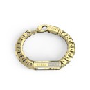 Pulsera Hombre Guess JUMB04044JWYGS - Acero Dorado Pedrería