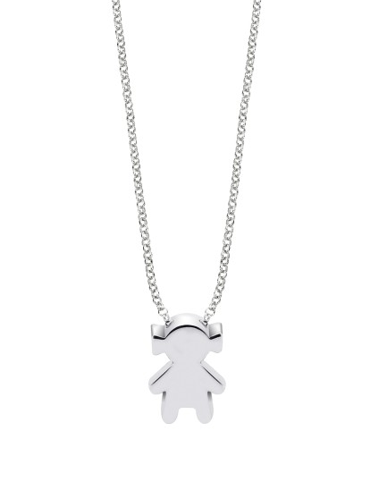 Collar Lotus Silver Mujer LP3755-1/1 | Joyería Parejo