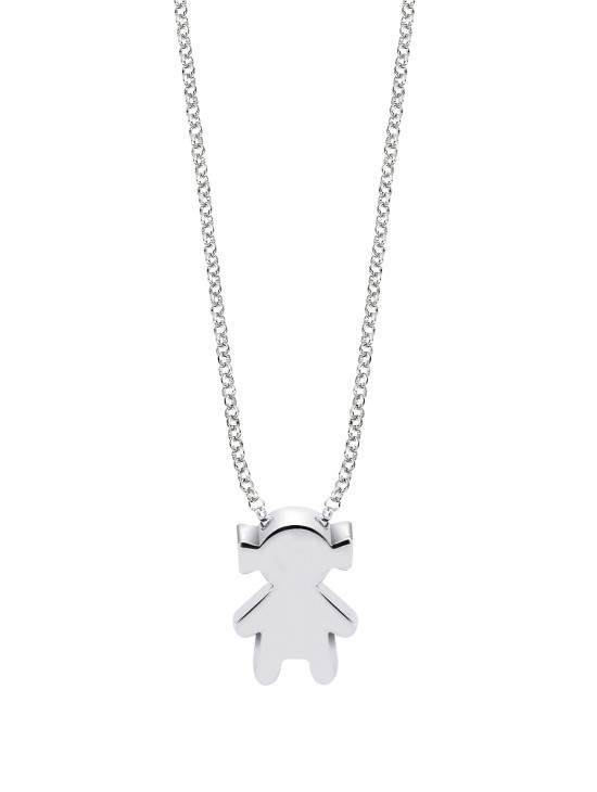 Collar Lotus Silver Mujer LP3755-1/1 | Joyería Parejo