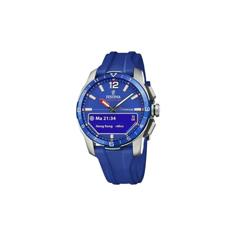 Reloj Festina Connected F23000/3: Titanio, Azul. ¡Compra!