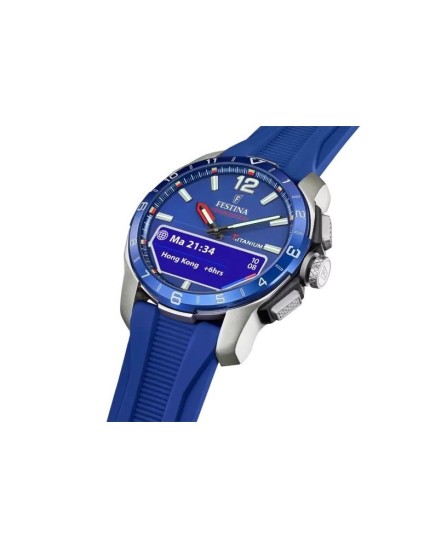 Reloj Festina Connected F23000/3: Titanio, Azul. ¡Compra!
