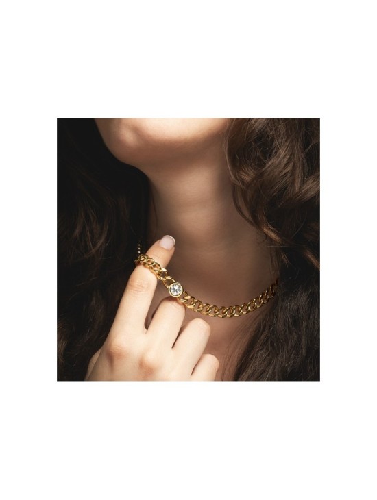Collar Lotus Style LS2333-1/2 Acero Inoxidable Dorado