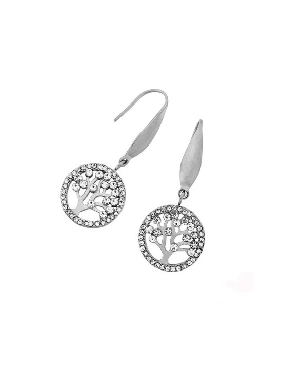 Pendientes Marea Jewel Mujer D00201/12 Árbol Vida Plateado | Joyería Parejo