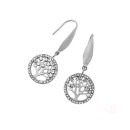 Pendientes Marea Jewel Mujer D00201/12 Árbol Vida Plateado