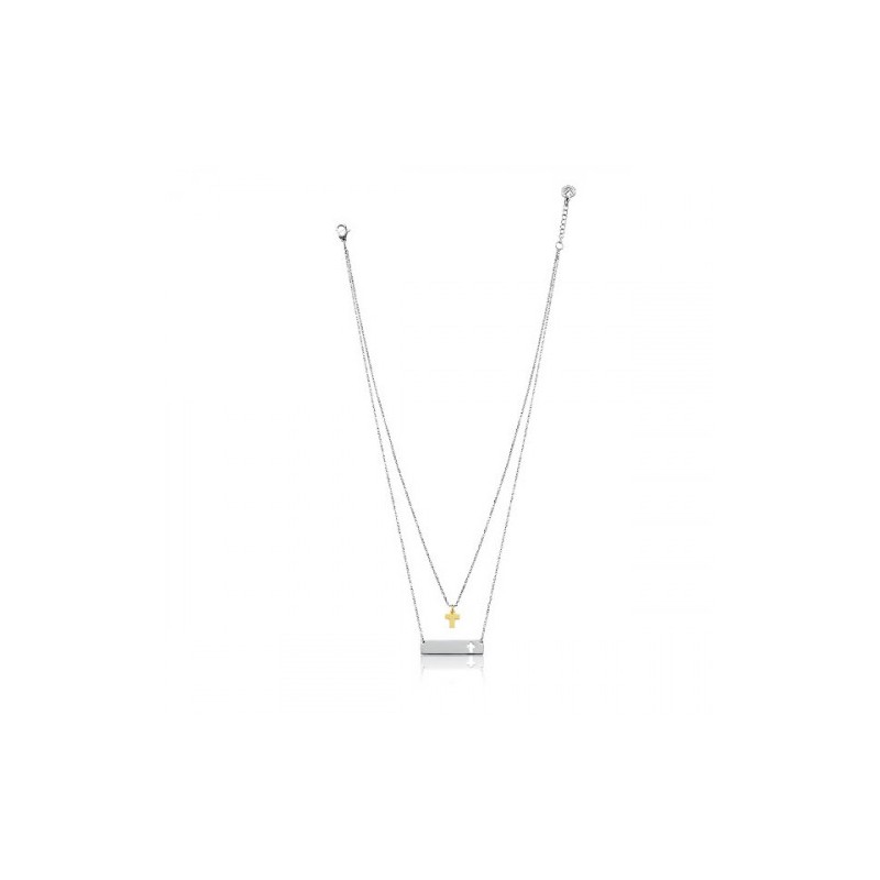 Colar Duplo Comunhão Menina Viceroy 90044C01012 + Envio grátis