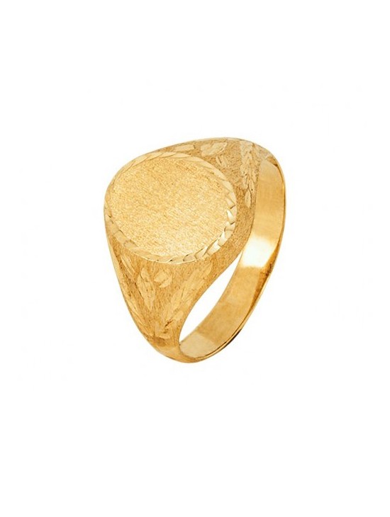 Anel Selo Menino Ouro 18k Comunhão | Envio 24h