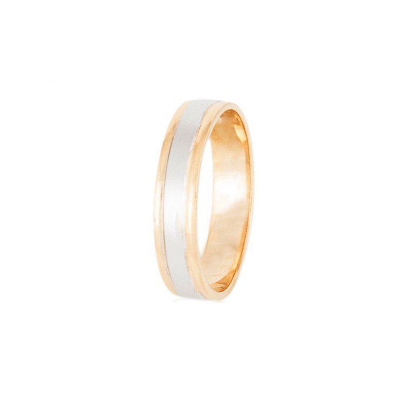 Alianza de Oro Bicolor 18k - ¡Desde [Precio]!