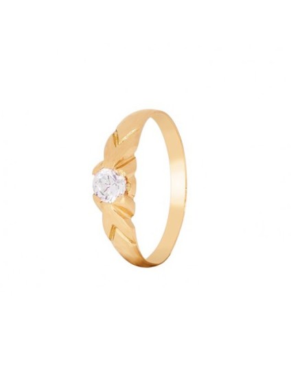 Anillo Comunión Niña Oro 18k Circonita | Compra Aquí