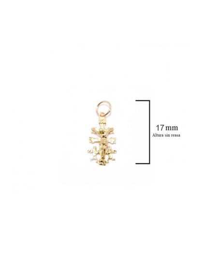 Cruz de Caravaca Ouro 18k para Mulher | Compre Já