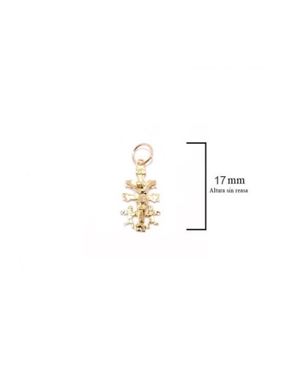 Cruz de Caravaca Ouro 18k para Mulher | Compre Já