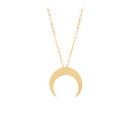 Pendente Lua e Corrente Ouro 18K. 1819