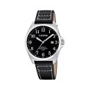 Reloj Calypso K5868/4 Hombre - Acero Inoxidable, Esfera Negra, Correa Piel Negra